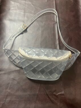 CTHRU Logan's Clear Quilted Belt Bag